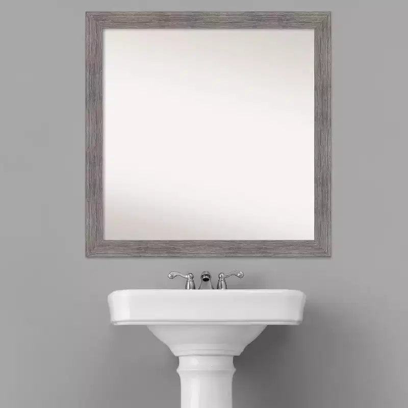 Specchio da parete quadrato con cornice — 75 x 75 cm