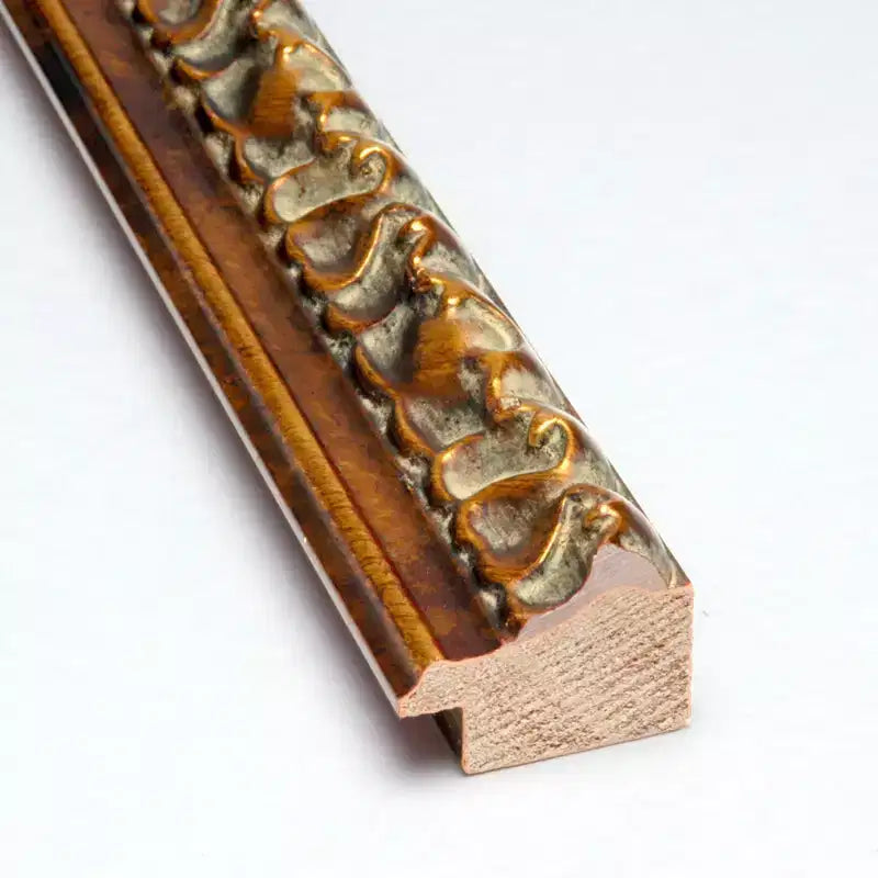 Specchio da parete rettangolare con cornice in legno bronzo antico - 30 x 24 pollici