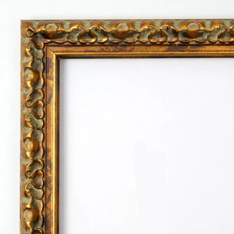 Specchio da parete rettangolare con cornice in legno bronzo antico - 30 x 24 pollici