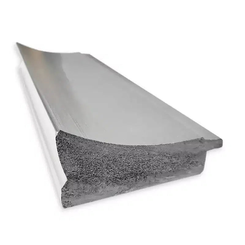 Specchio da tavolo rettangolare classico color argento - 28 x 22 in.