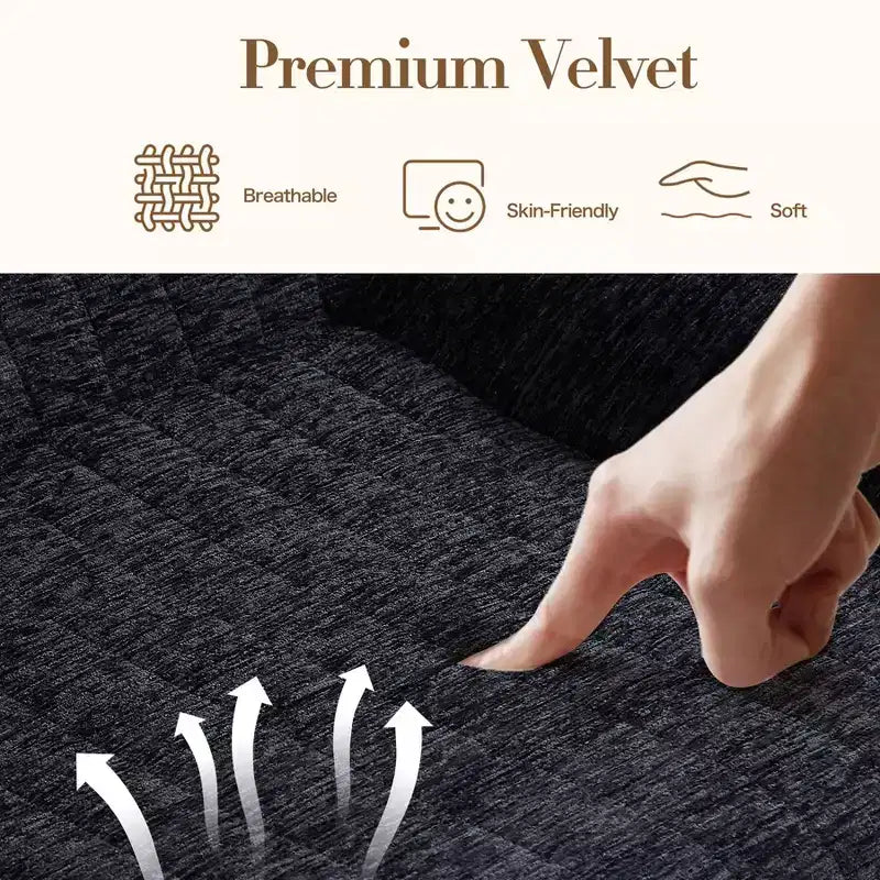 Pouf Gigante con Braccioli - Divano da Terra con Spugna ad Alta Resilienza
