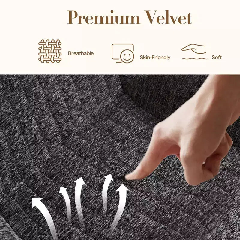 Pouf Gigante con Braccioli - Divano da Terra con Spugna ad Alta Resilienza