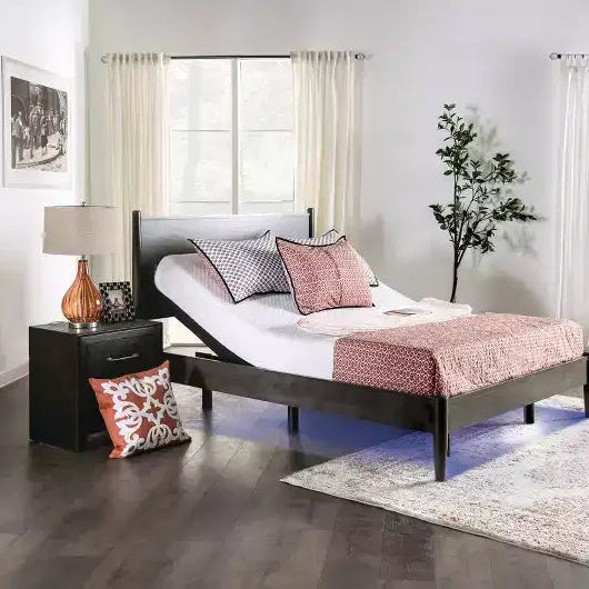 Base letto regolabile Twin XL con massaggio, altoparlanti Bluetooth e controllo tramite app