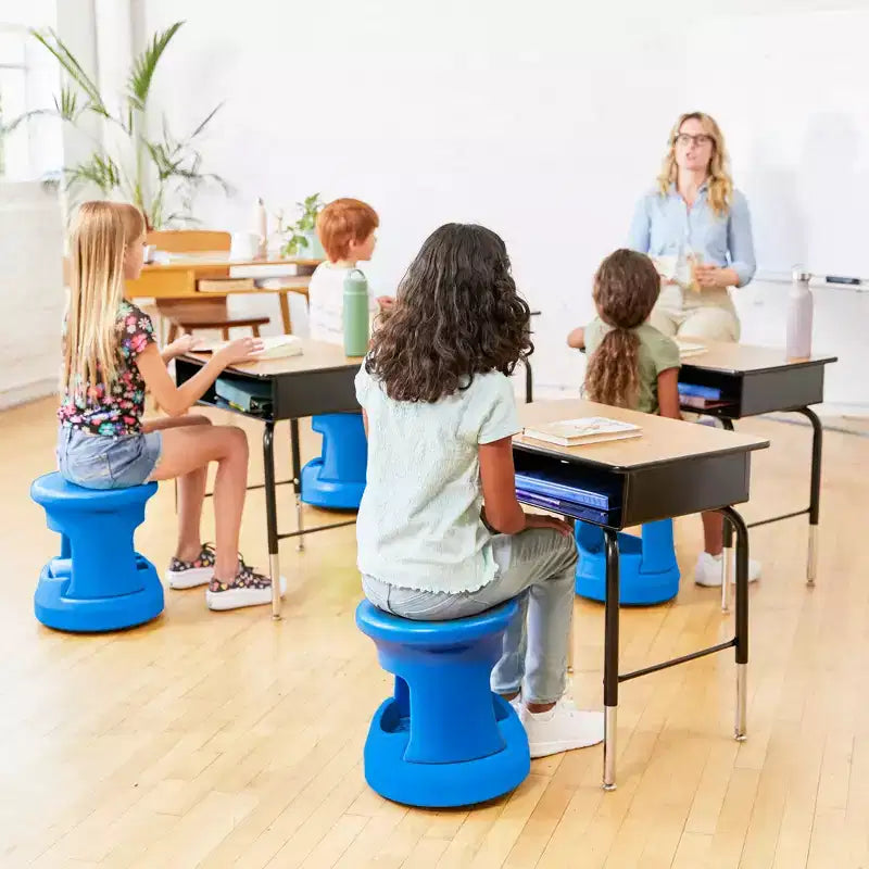 Sgabello oscillante Active Storage per bambini - Altezza seduta 38 cm