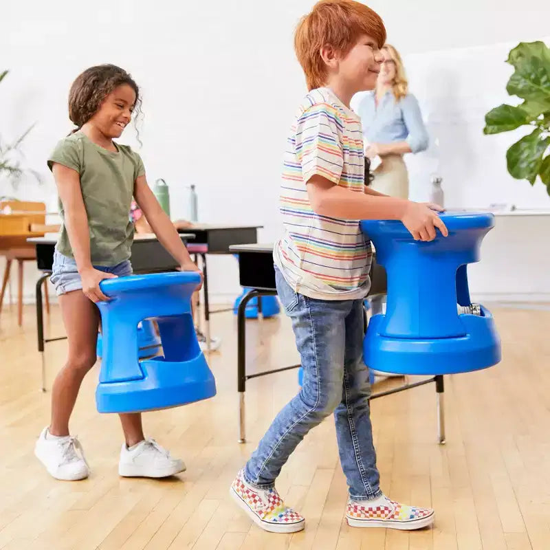 Sgabello oscillante Active Storage per bambini - Altezza seduta 38 cm