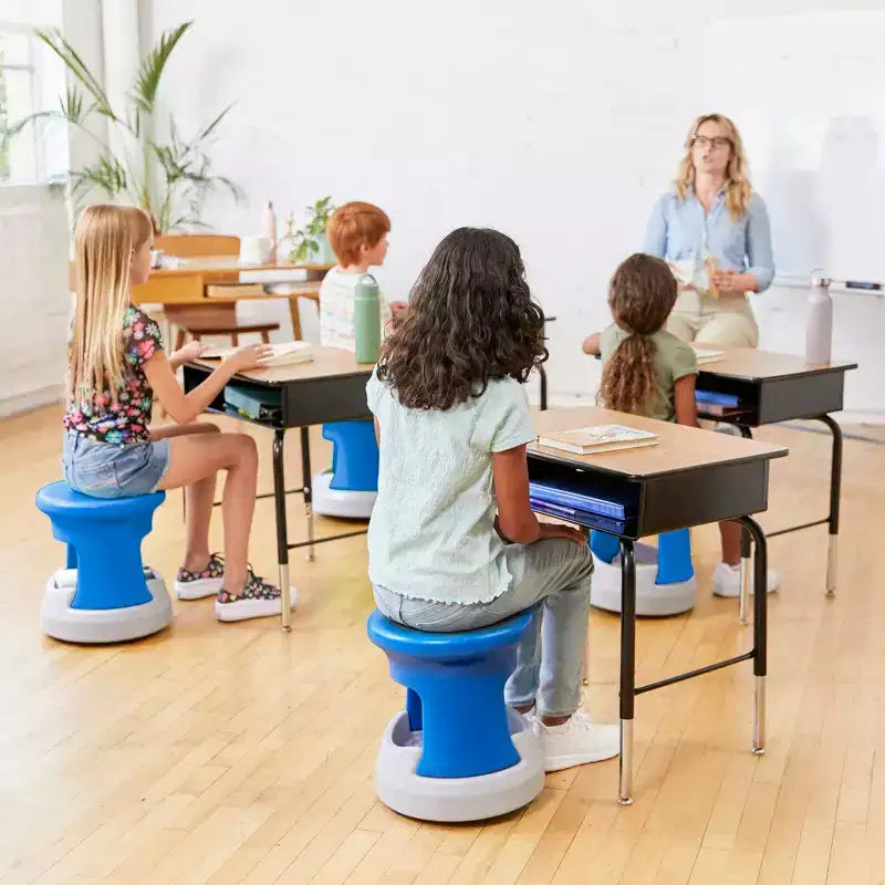 Sgabello oscillante Active Storage per bambini - Altezza seduta 38 cm