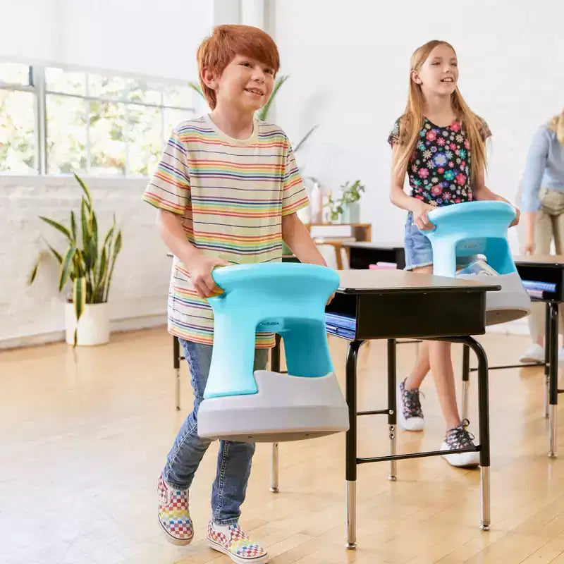 Sgabello oscillante Active Storage per bambini - Altezza seduta 38 cm