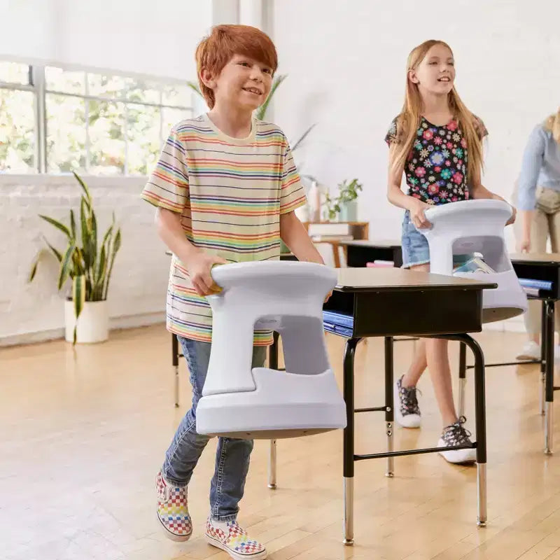 Sgabello oscillante Active Storage per bambini - Altezza seduta 38 cm