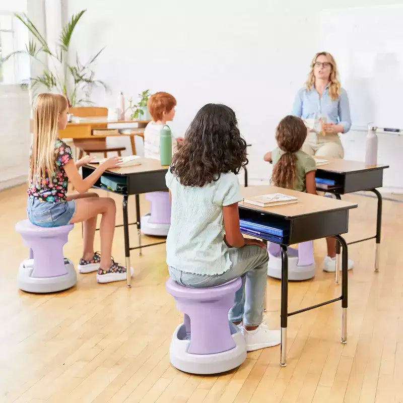 Sgabello oscillante Active Storage per bambini - Altezza seduta 38 cm