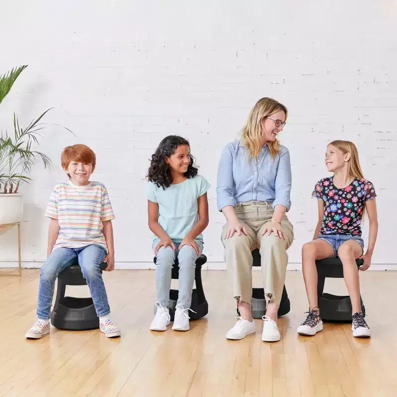 Sgabello oscillante Active Storage per bambini - Altezza seduta 38 cm