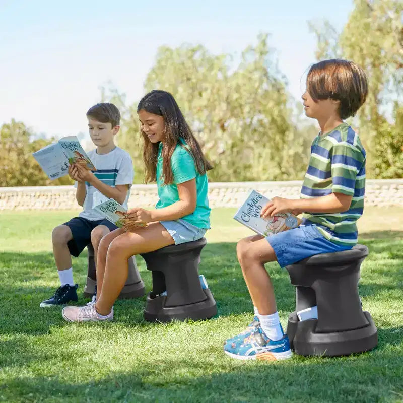 Sgabello oscillante Active Storage per bambini - Altezza seduta 38 cm