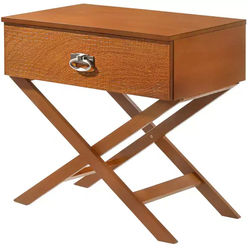Comodino con 1 cassetto X-Frame (63,5 cm A x 68,6 cm L x 40,6 cm P)