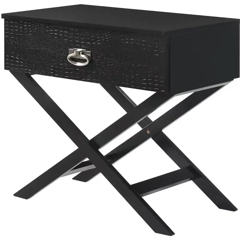 Comodino con 1 cassetto X-Frame (63,5 cm A x 68,6 cm L x 40,6 cm P)